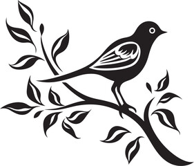 Leafy Hideaway Avian Refuge Birds Leafy Abode
