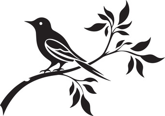 Birds Branching Home Leafy Abode Avian Haven