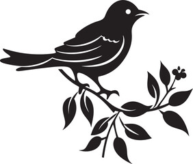 Birds Leafy Shelter Leafy Branch Birds Abode