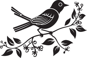 Leafy Haven Birds Nest Birds Leafy Refuge