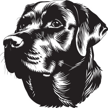 recommend clip art: Labrador Retriever dog clipart, Labrador Retriever black vector