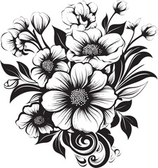 Petal Delight Floral Logo Design Blossom Brilliance Flower Icon Graphic