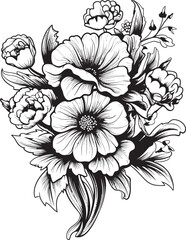 Petal Bliss Flower Vector Design Blossom Beauty Floral Logo Art