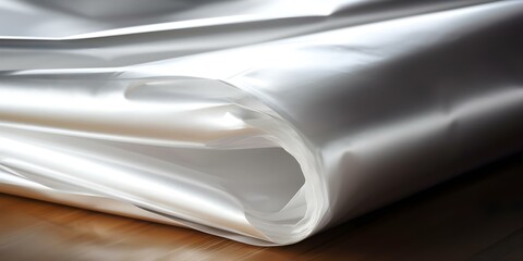 Polyethylene Plastic Wrap Texture Overlay for Packaging or Album Mockups - Enhance Your Designs. Concept Mockup Design, Packaging Enhancement, Album Cover, Plastic Wrap Texture, Visual Presentation