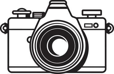 Lens Spectrum Iconic Graphic Design Snapshot Symmetry Vector Icon Art