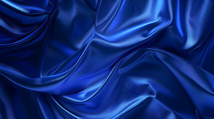 Fototapeta premium blue luxury background with soft curves