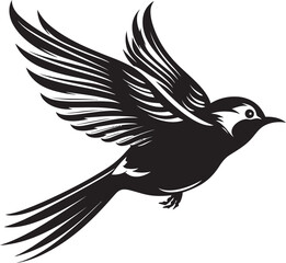 Sky Soarer Logo Iconic Art Aerial Aviary Vector Logo Design