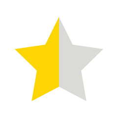 Obraz premium Gold Stars icon, Vector illustration.