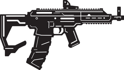 Lethal Arsenal Vector Iconic Art Tactical Titan Combat Icon Graphic