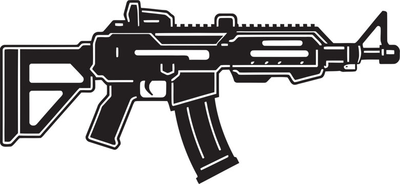 Lethal Arsenal Vector Logo Icon Tactical Titan Combat Vector Graphic