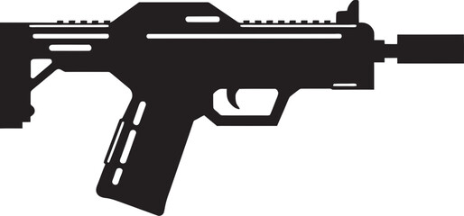 Tactical Terminator Modern Machine Design Guardian Arsenal Vector Logo Graphic
