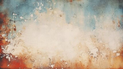 background with texture and distressed vintage grunge and watercolor paint stains in elegant Christmas backdrop illustration