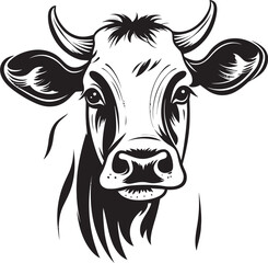 Meadow Monarch Iconic Logo Art Dairy Diva Logo Design Graphic