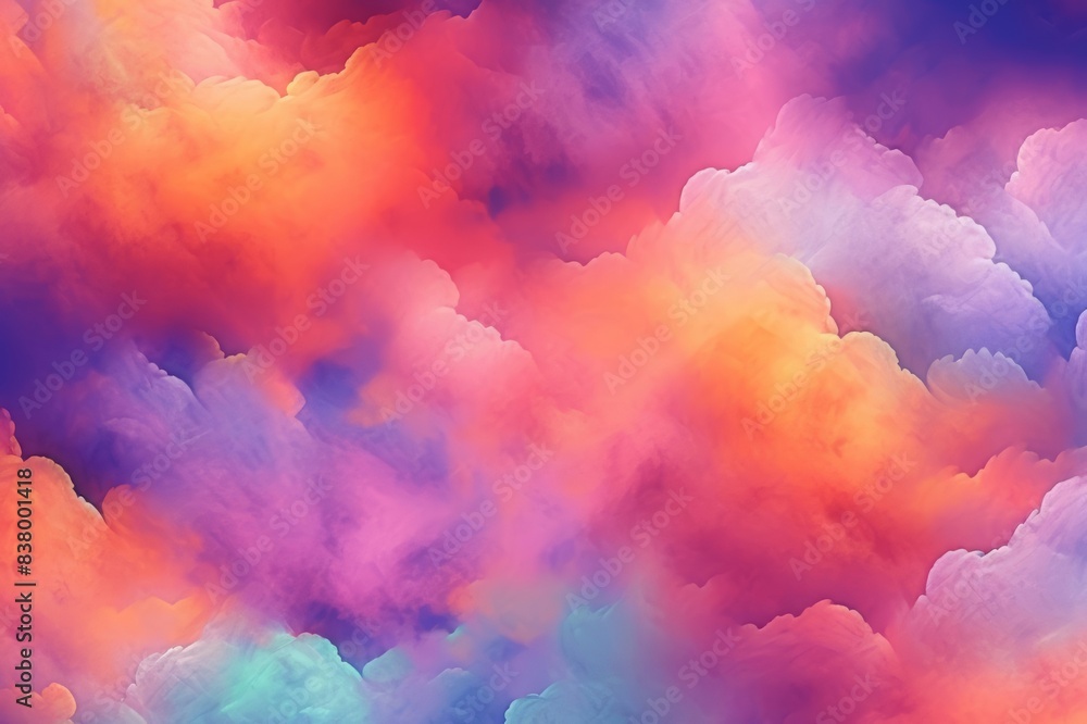 Wall mural cloudy subtle background texture cyber style