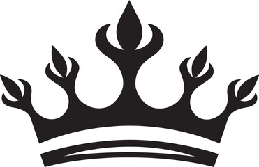 Royal Regency Crown Vector Graphic Crown Majesty Logo Icon Design