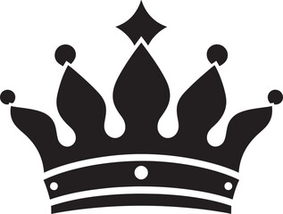Imperial Icon Crown Icon Art Majestic Monarch Logo Vector Design