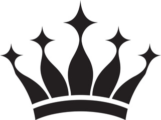 Crowned Majesty Icon Design Graphic Aristocratic Aura Logo Vector Graphic