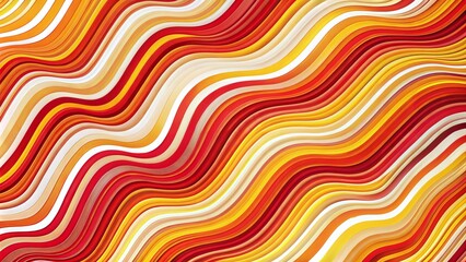 Obraz premium red, yellow, white ripple background