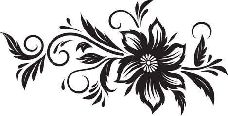 Antique Floral Badge Art Classic Design Classic Vintage Icon Swirl Victorian Emblem