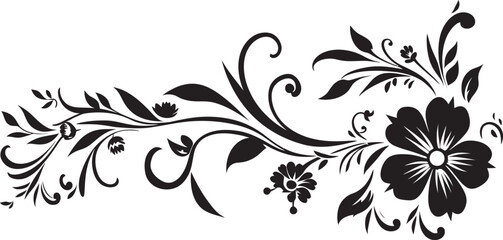 Victorian Floral Icon Design Retro Pattern Retro Floral Emblem Pattern Elegant Art