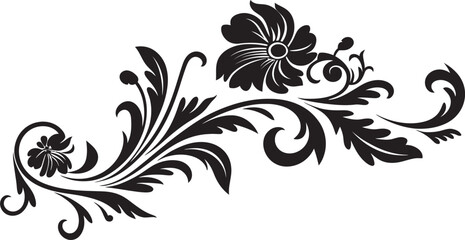 Classic Divider Logo Design Intricate Emblem Victorian Floral Icon Badge Retro Logo