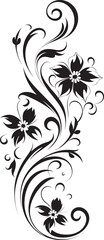 Retro Floral Emblem Icon Antique Icon Antique Floral Vector Emblem Vintage Pattern