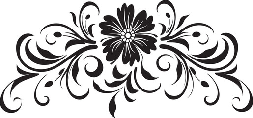 Elegant Vintage Ornament Vector Frame Detail Vintage Decorative Floral Divider Stylish Element