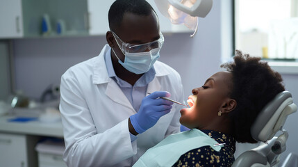 A patient receiving advice on proper oral care techniques from their dentist, underscoring the importance of dental hygiene practices