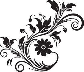 Retro Floral Emblem Design Antique Arts Antique Floral Vector Pattern Vintage Emblems