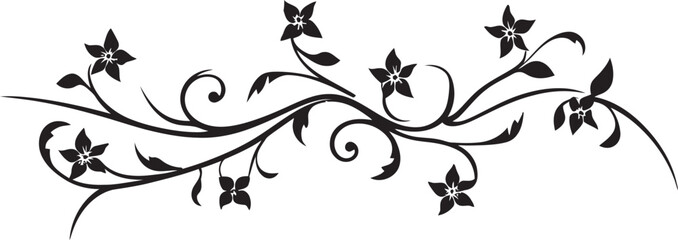 Victorian Era Floral Badge Design Elegant Emblem Vintage Decorative Floral Icon Intricate Symbol