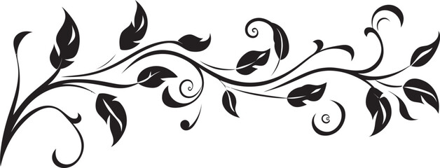 Classic Floral Badge Design Intricate Symbol Retro Floral Ornament Emblem Timeless Badge