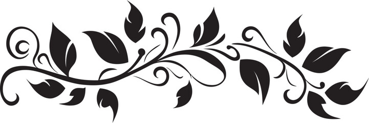 Vintage Ornate Floral Icon Symbolic Representation Classic Floral Swirl Badge Timeless Beauty