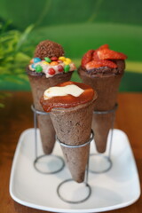 Pizza Cone Doces e Salgadas 