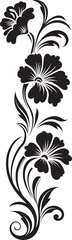 Vintage Decorative Element Floral Filigree Graphic