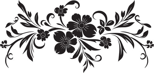 Retro Floral Emblem Vintage Decorative Pattern Antique Floral Vector Decorative Floral Badge