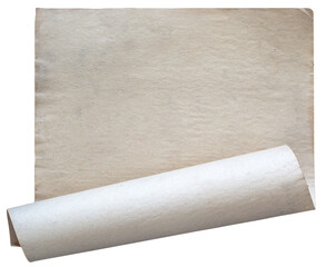 old paper, transparent PNG