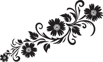 Retro Floral Emblem Vintage Decorative Pattern Antique Floral Vector Decorative Floral Badge