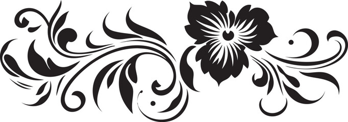 Retro Floral Design Elegant Vintage Frame Vintage Ornate Pattern Decorative Floral Icon