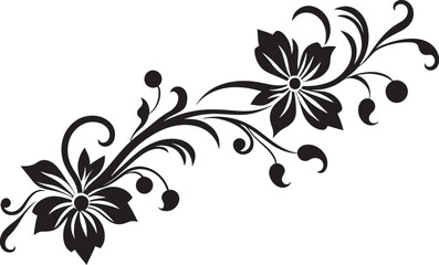 Victorian Style Vector Intricate Floral Emblem Retro Floral Element Elegant Ornament Logo