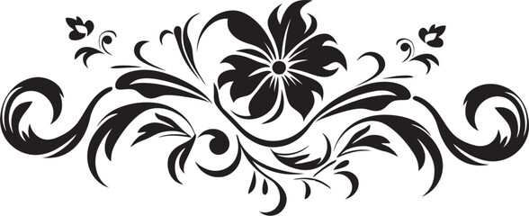 Retro Floral Emblem Vintage Decorative Pattern Antique Floral Vector Decorative Floral Badge