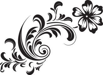 Antique Floral Frame Decorative Floral Frame Classic Divider Logo Intricate Floral Emblem