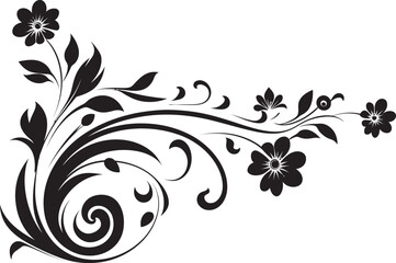 Victorian Era Ornament Vector Retro Floral Pattern Icon