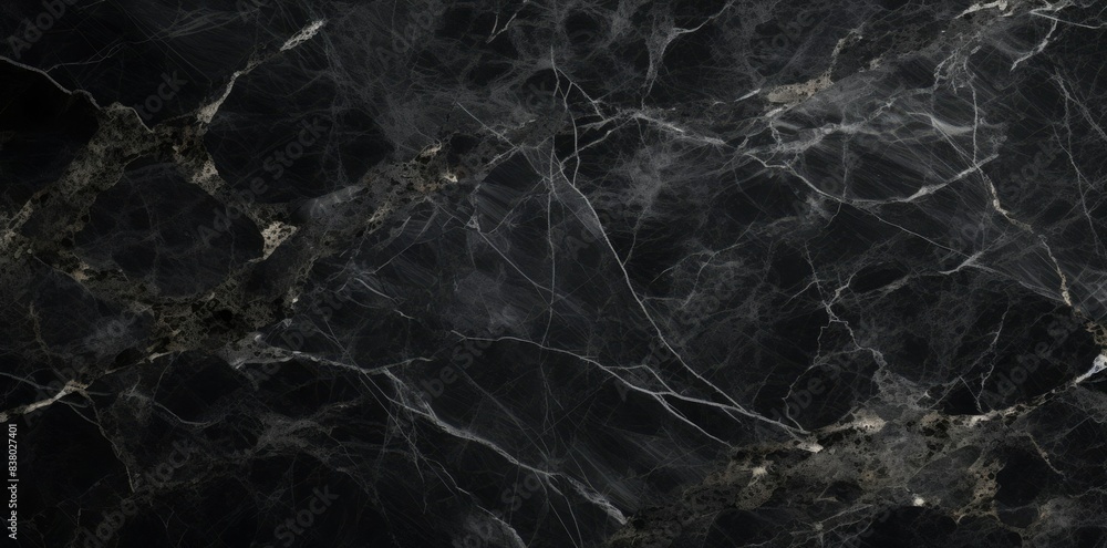 Aufkleber black marble texture as a background a row of black marble tiles arranged in a row from left to righ