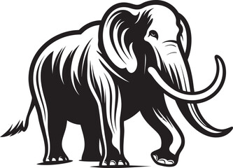 Majestic Elephant Logo Vector Symbol Design Elegant Elephant Icon Graphic Design Element