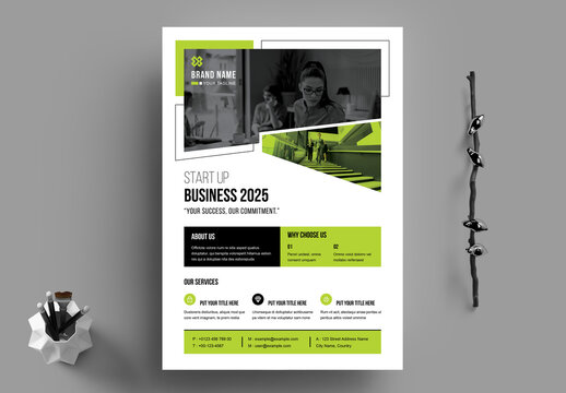 Corporate Business Flyer Template