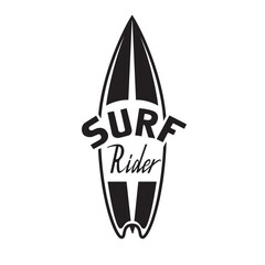 Surf rider lettering north shore Hawaii vector print for summer t shirts with grunge surfboard patchwork background. Vector illustration
