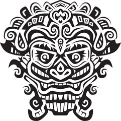 Fantasy Dragon Logo Detailed Symbol Dragon Head Illustration Front View Emblem