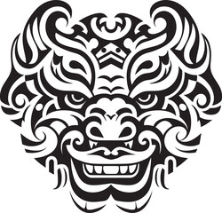 Dragon Head Illustration Mythical Art Mythical Beast Badge Dragon Head Design