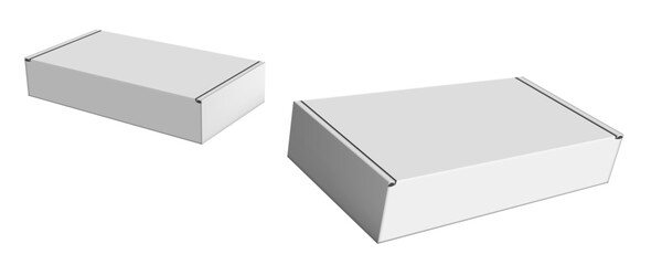 3D Cardboard Packaging Box With Close Lid