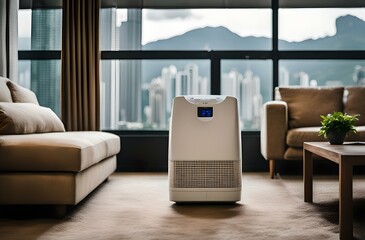 Dehumidifier in the living room